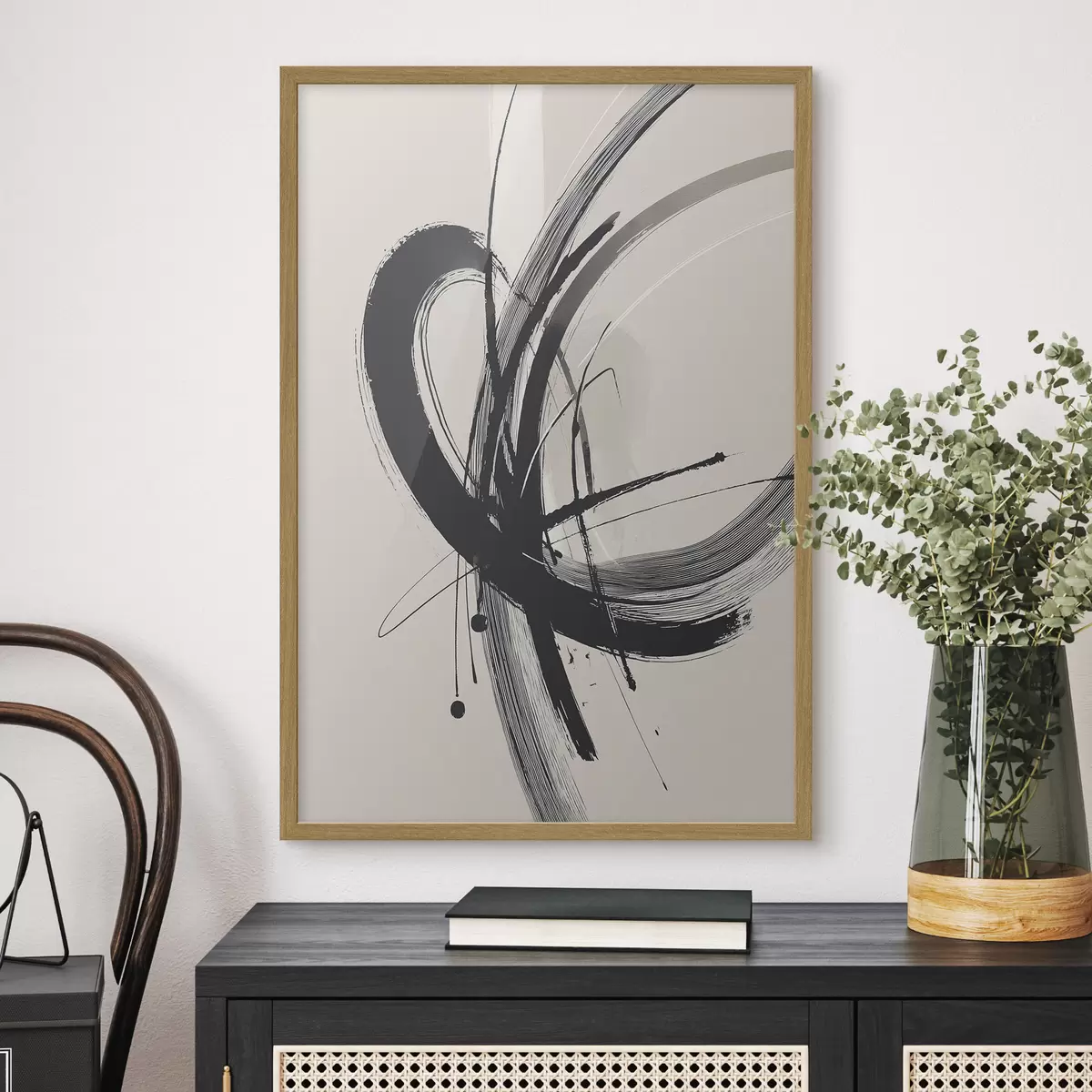 Poster Gesto di silenzio f45582