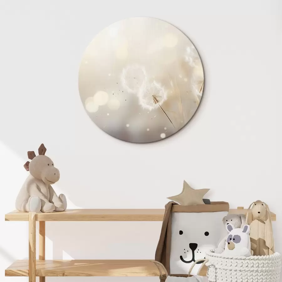 carta da parati Delicati denti di leone in piena luce nr. r45519