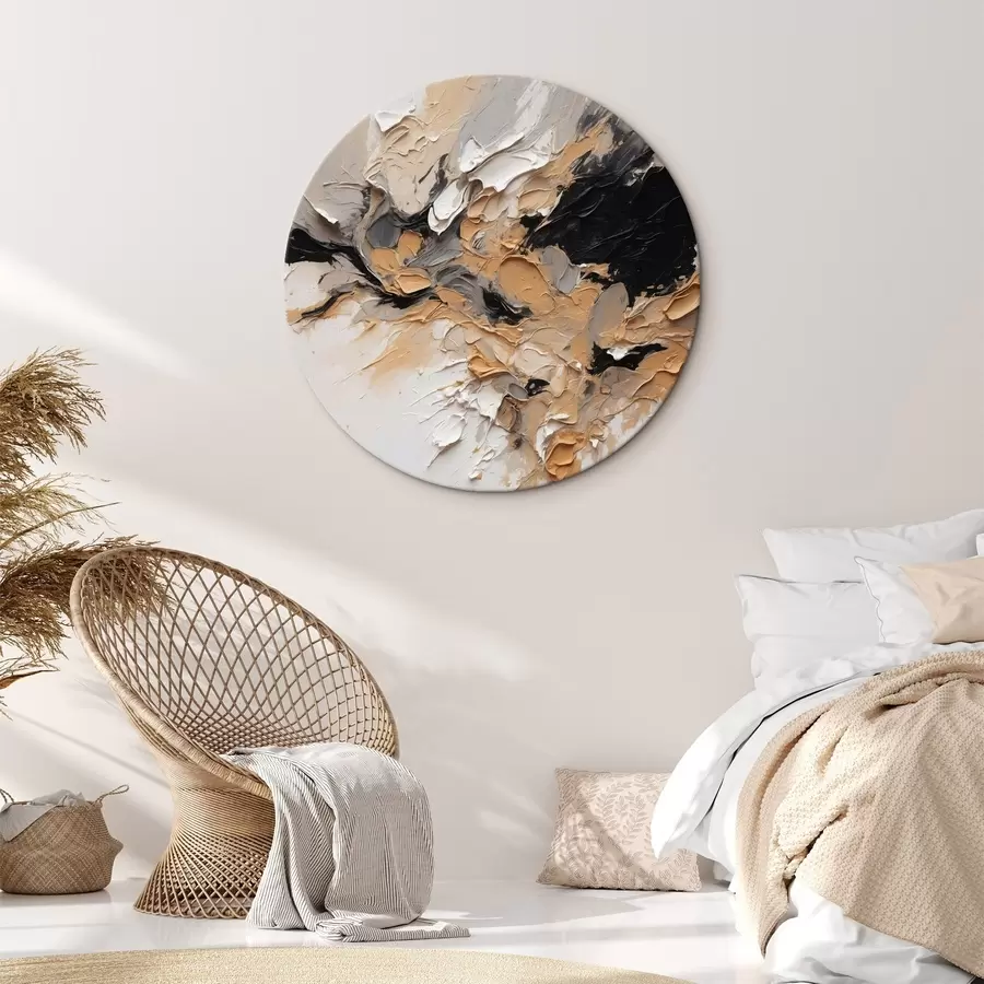 carta da parati Texture astratta con pennellate di colore nr. r45619