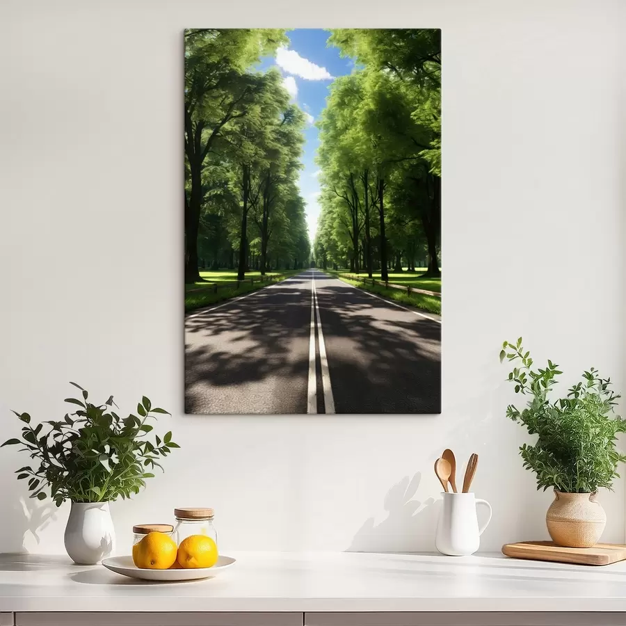 carta da parati Strada in lontananza nr. s45505