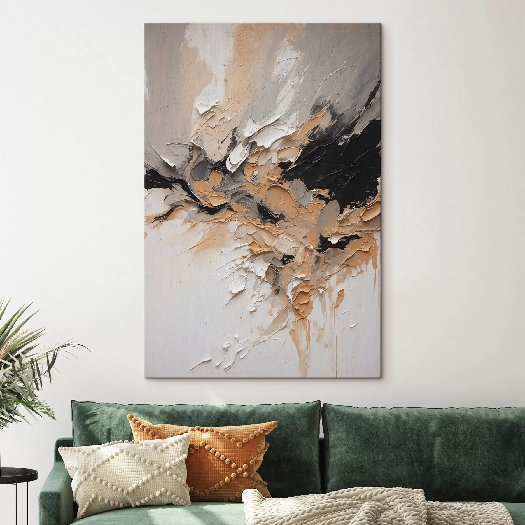 carta da parati Texture astratta con pennellate di colore nr. s45619