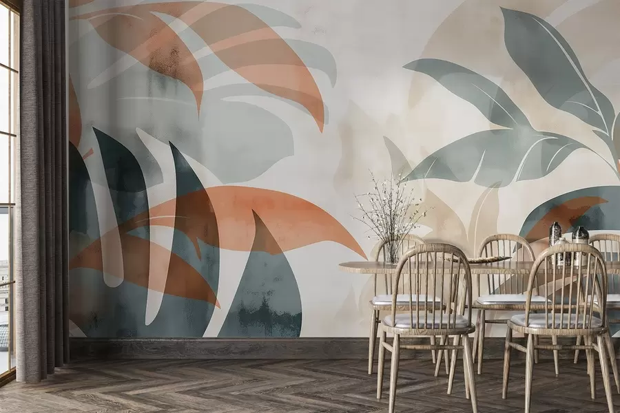 carta da parati Foglie di palma nr. w04482