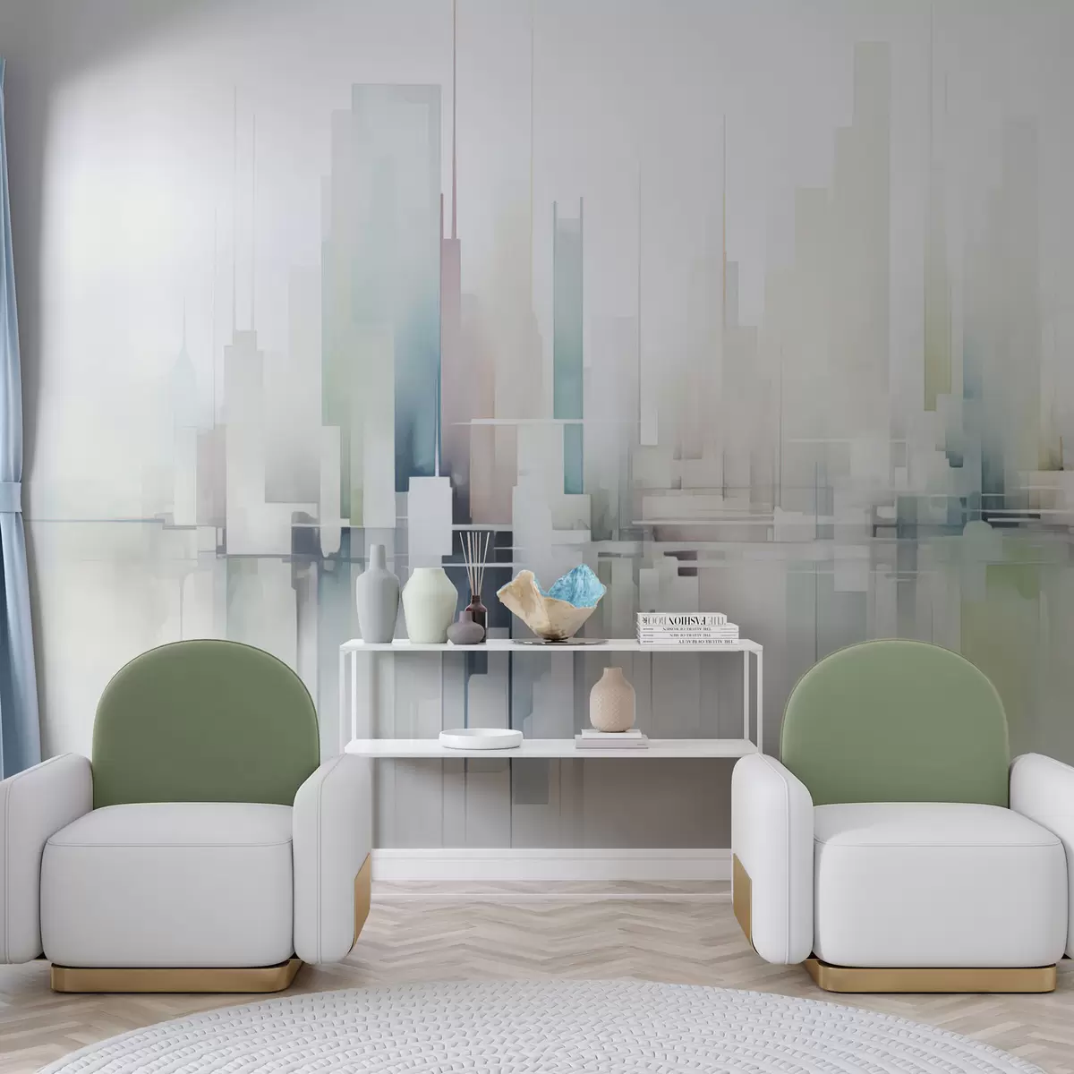 carta da parati Città astratta nr. w04488