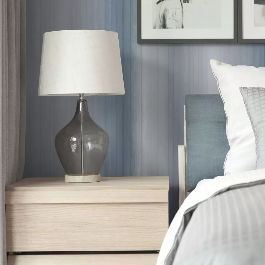 carta da parati Morbide strisce blu-grigio sfumate nr. a00506