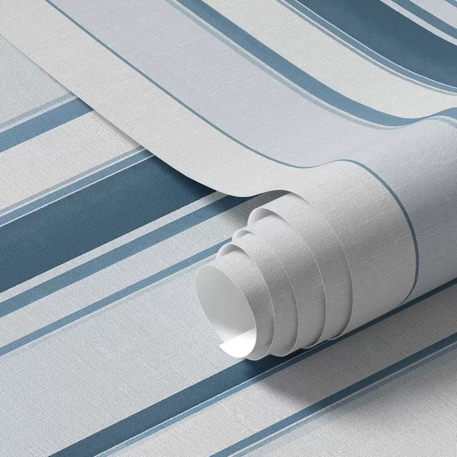 carta da parati Numerose strisce verticali nei colori turchese e blu nr. a00529