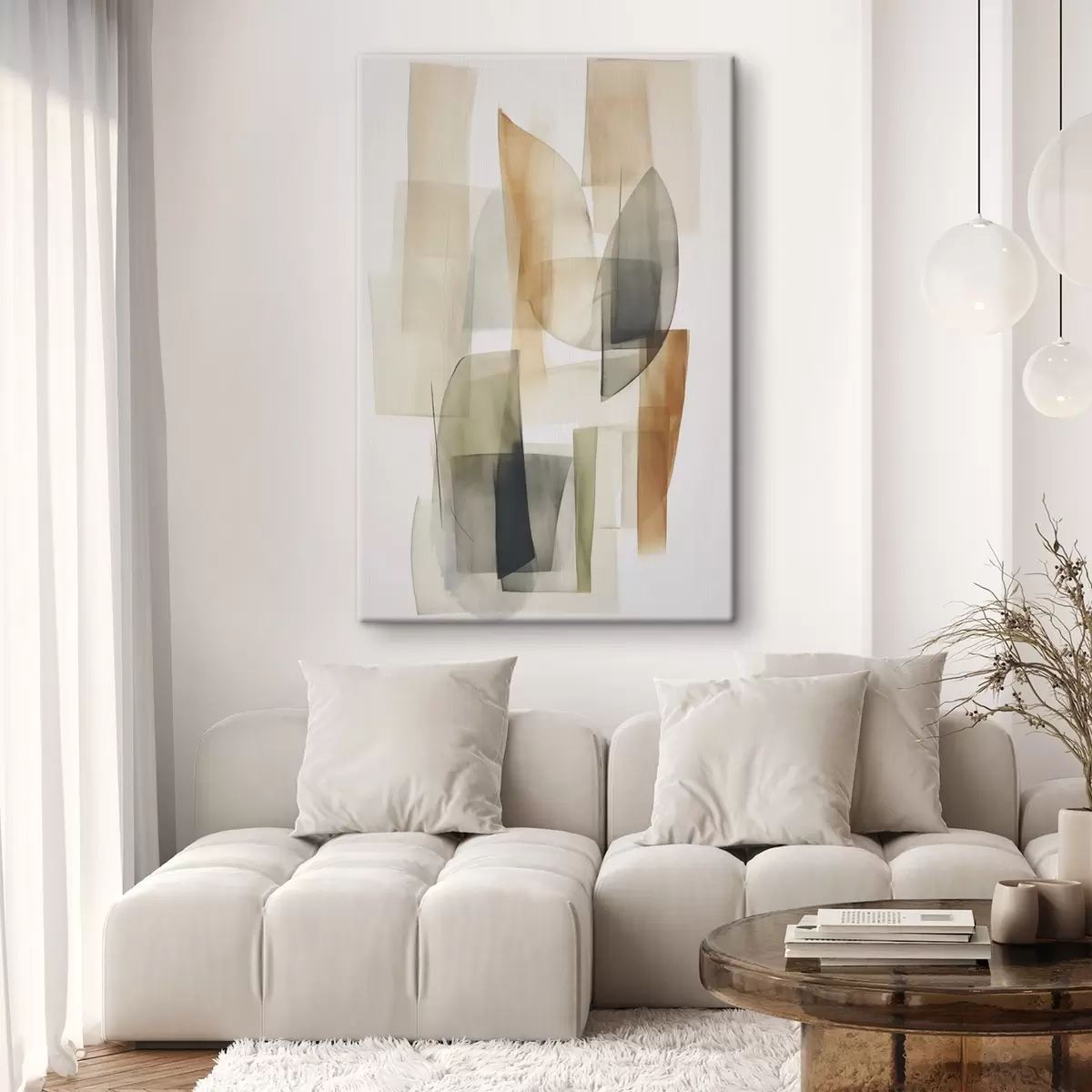 carta da parati Macchie di astrazione imitazione acquerello nr. s45669