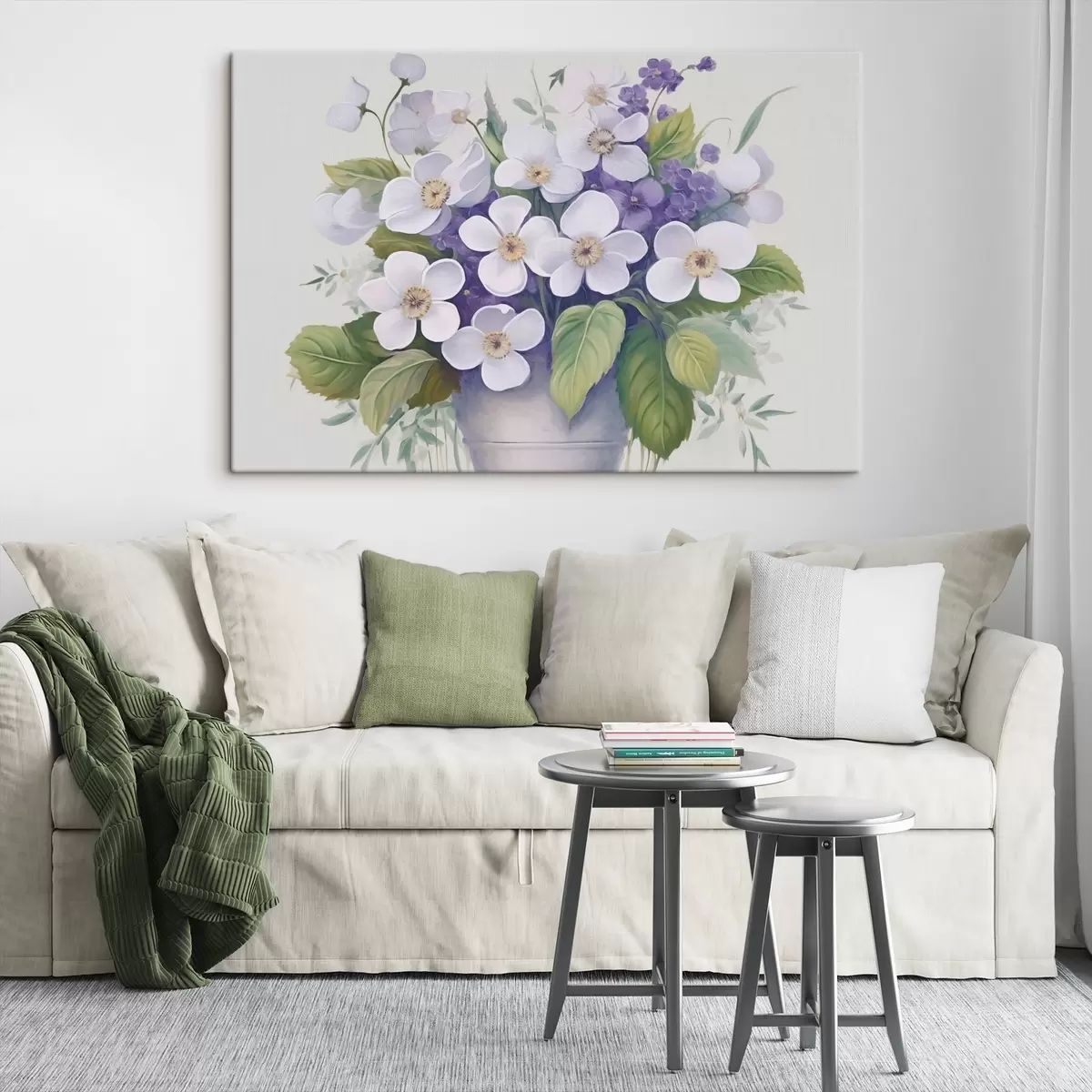 carta da parati Violette in vaso nr. s45685