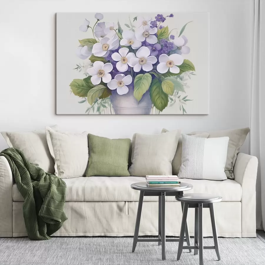 carta da parati Violette in vaso nr. s45685