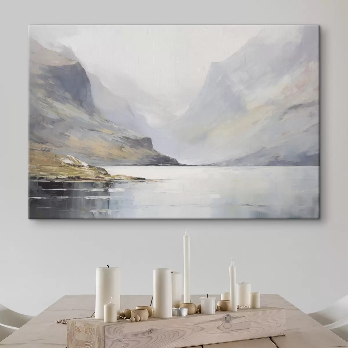 carta da parati Baia vicino alle montagne nr. s45687