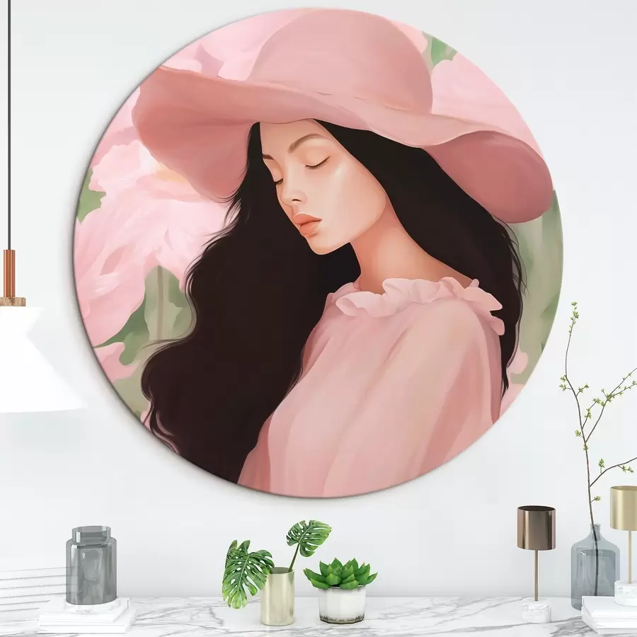 carta da parati Ragazza con cappello nr. r45677