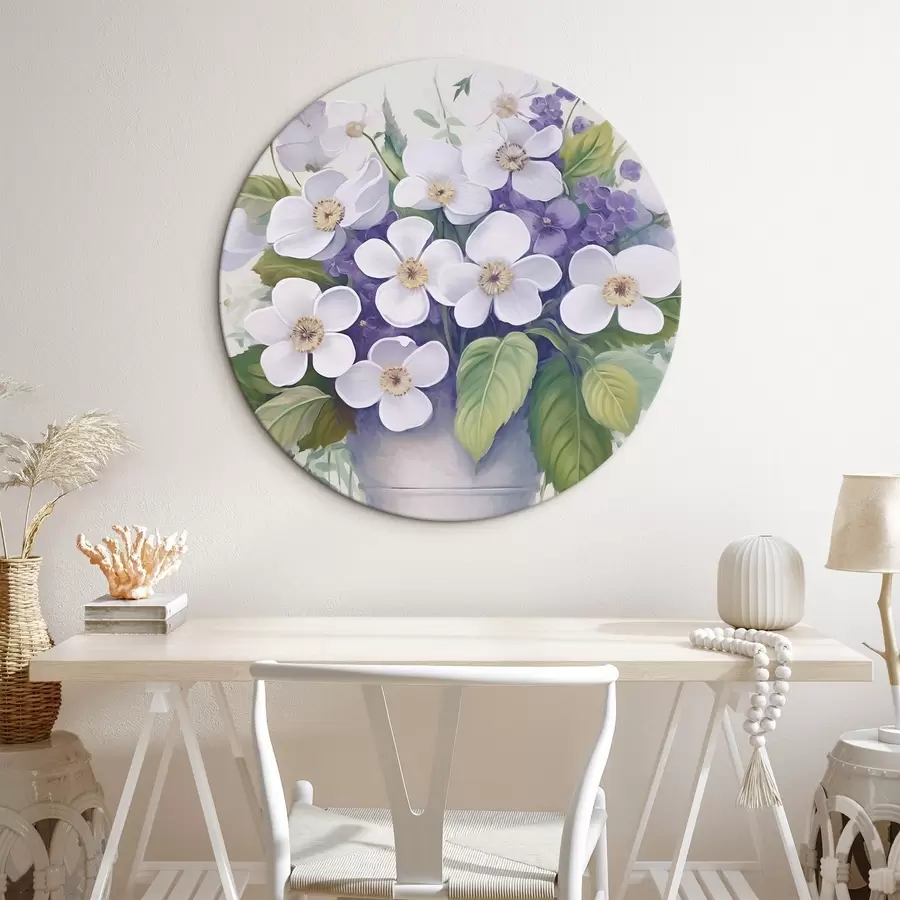 carta da parati Violette in vaso nr. r45685