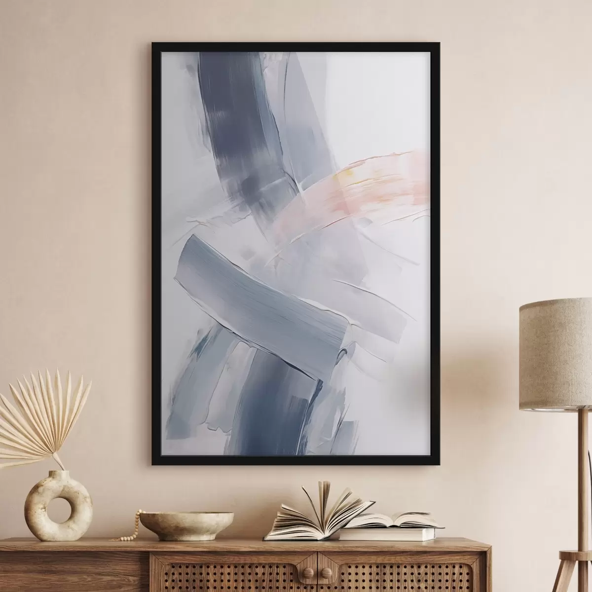 Poster Astrazione imitazione di pennellate f45679