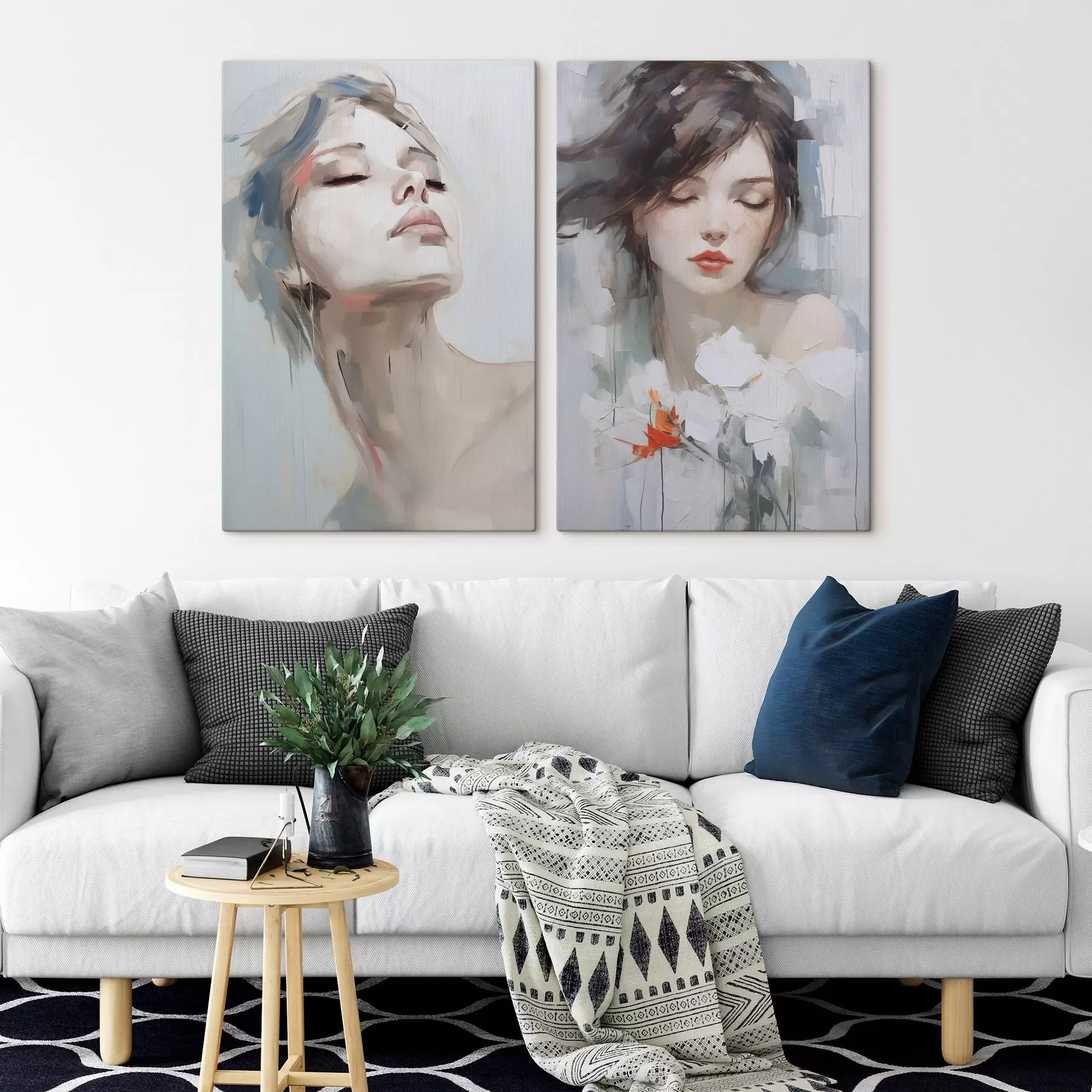 carta da parati Ritratto di donna nr. m00675