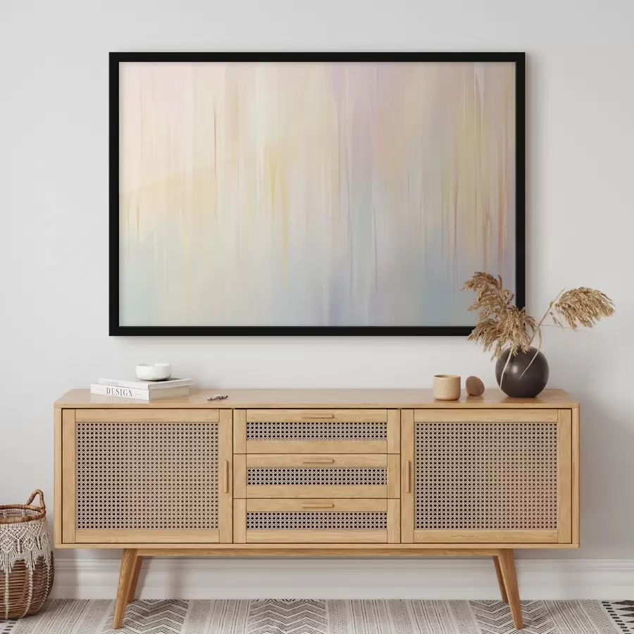 carta da parati Strisce verticali astratte in tonalità pastello nr. f45508