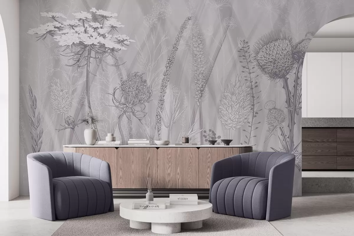 carta da parati Erbe e erbario nr. w04473v2