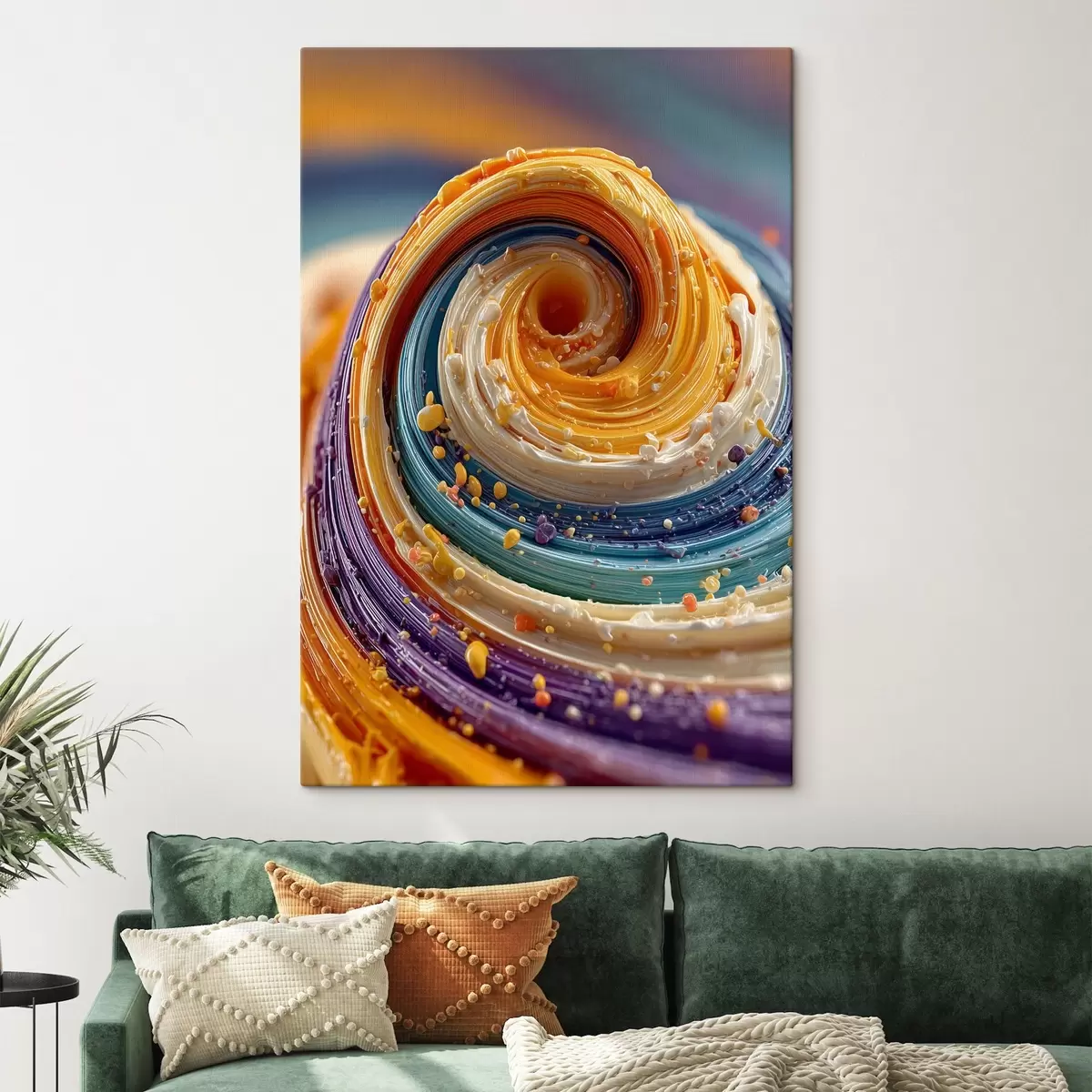 carta da parati Vortice multicolore nr. s45639