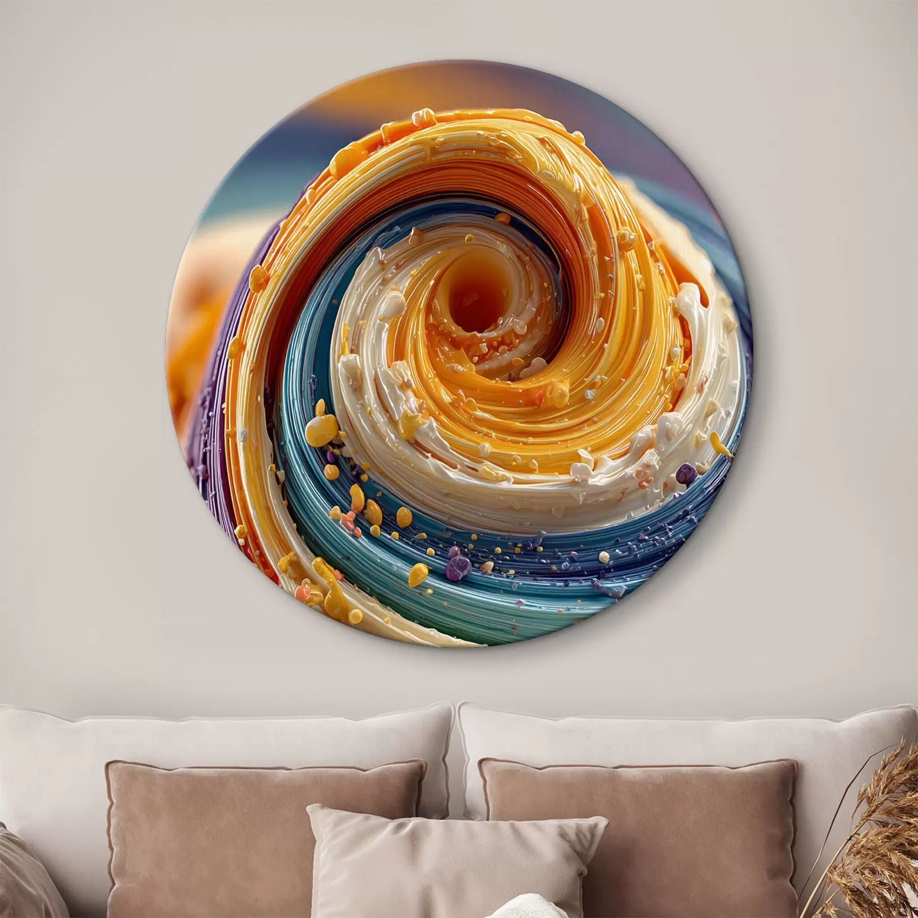 carta da parati Vortice multicolore nr. r45639