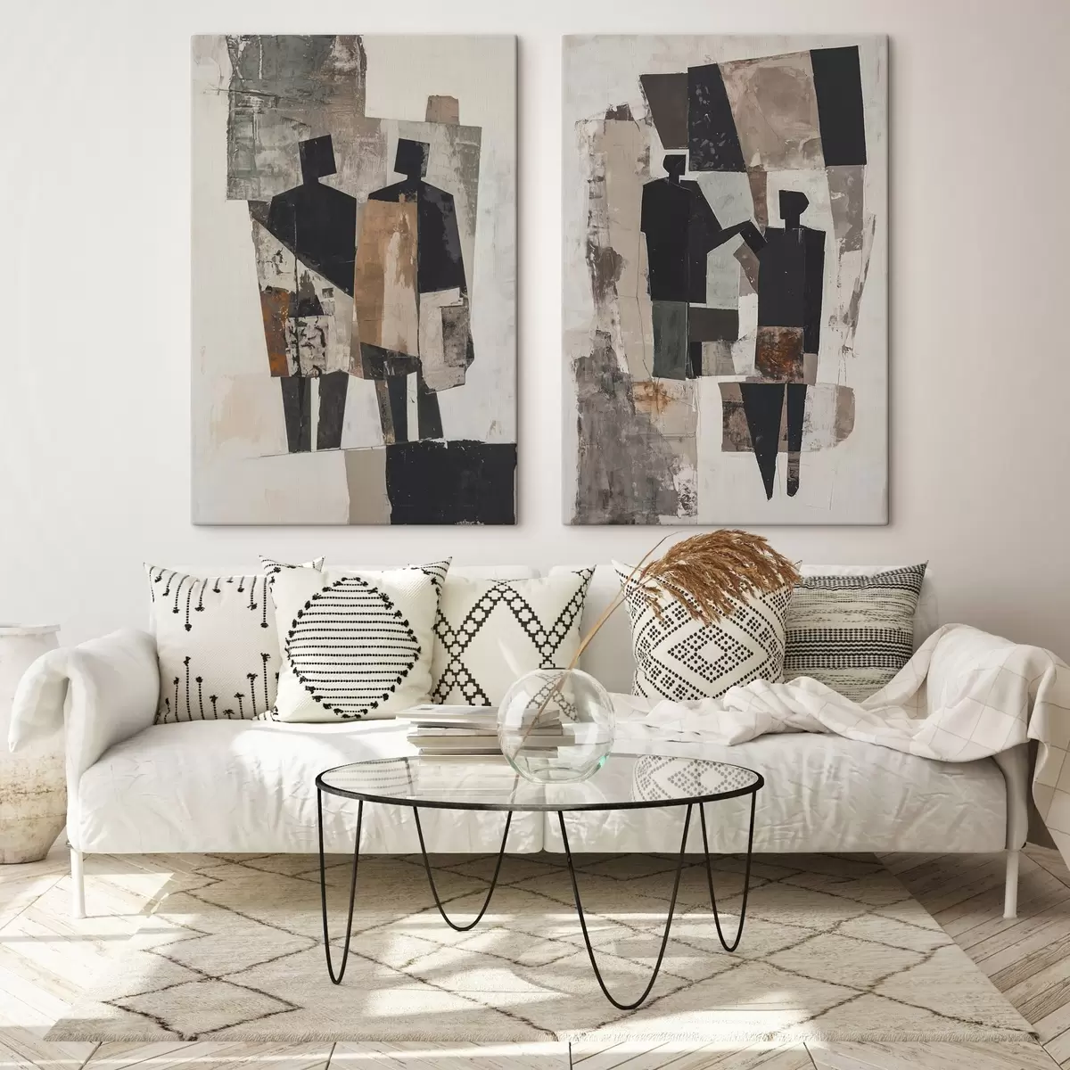 carta da parati Astrazione con silhouette nr. m00716