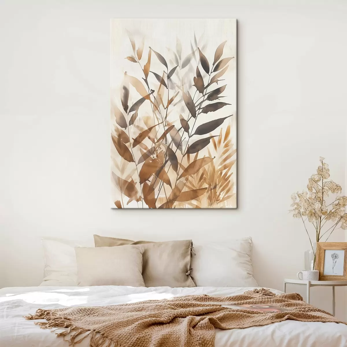 carta da parati Rami delicati di foglie nr. s45747