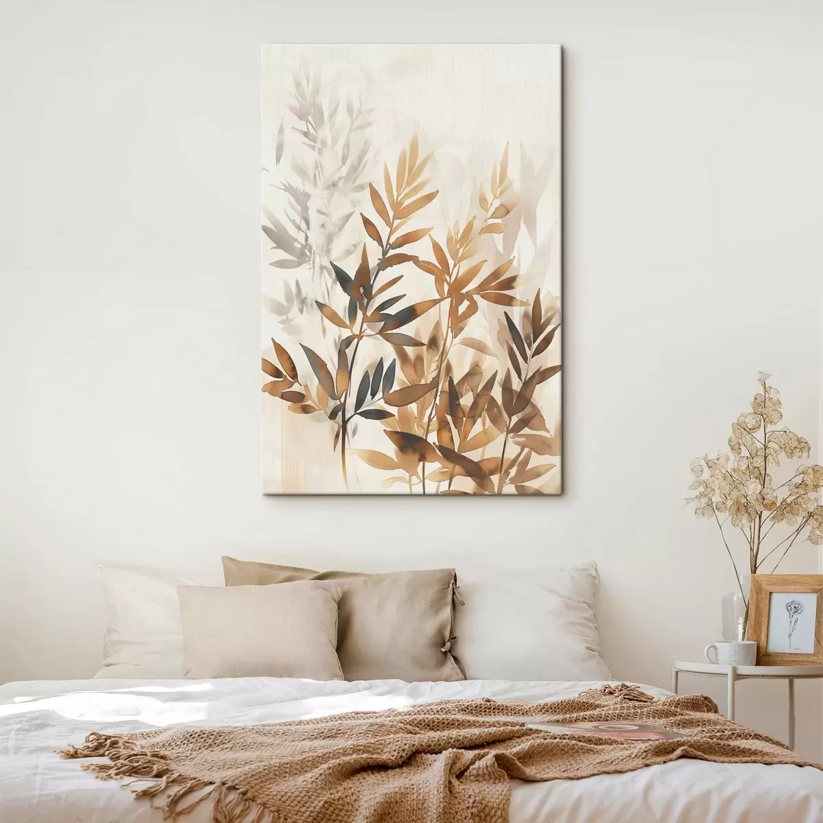 carta da parati Rami delicati di foglie nr. s45752