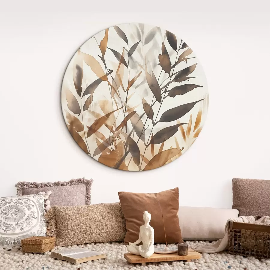 carta da parati Rami delicati di foglie nr. r45747