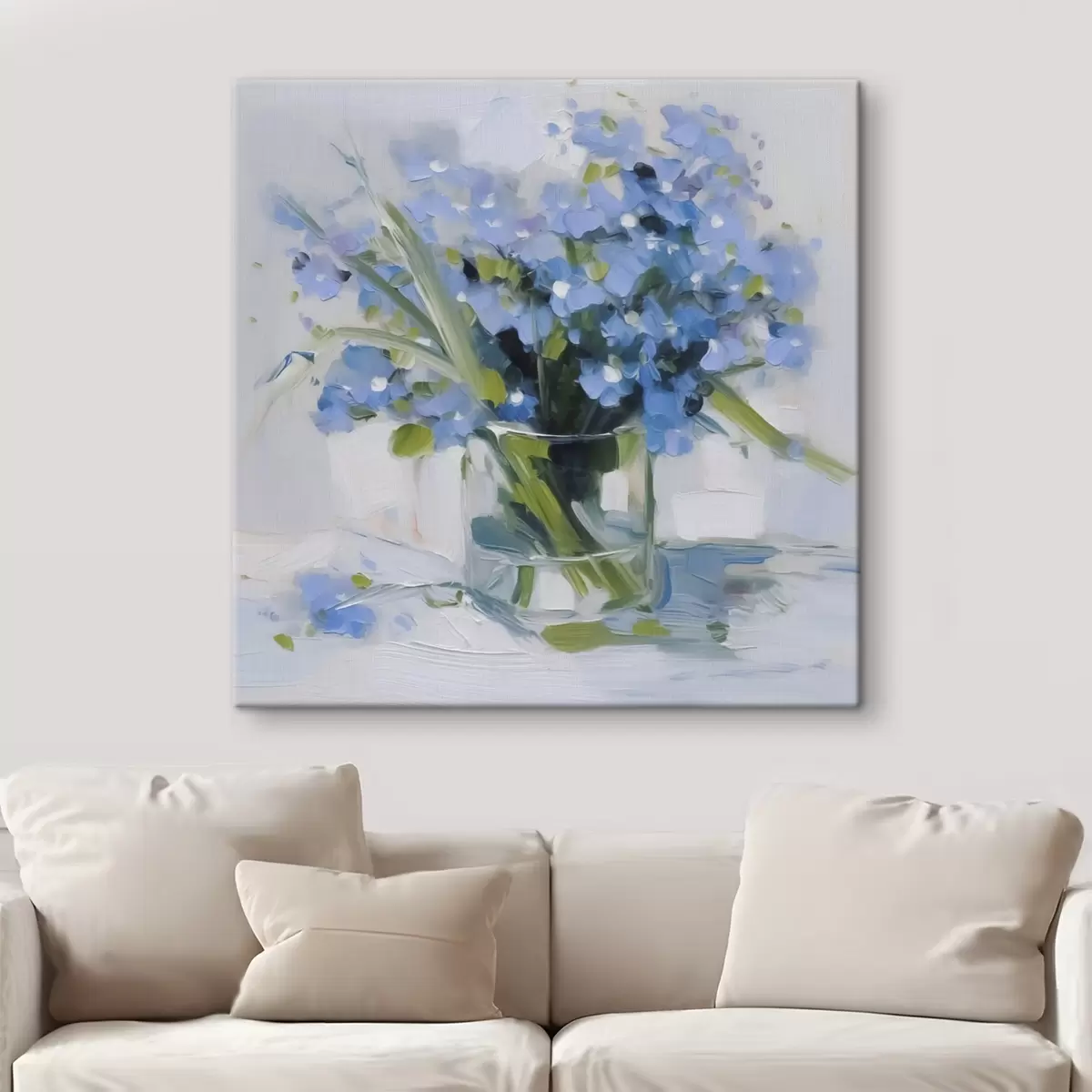 carta da parati Delicati fiori in un vaso di vetro nr. s45773