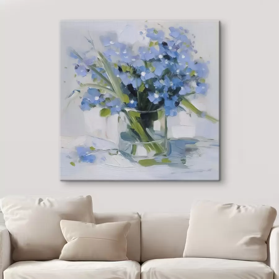 carta da parati Delicati fiori in un vaso di vetro nr. s45773