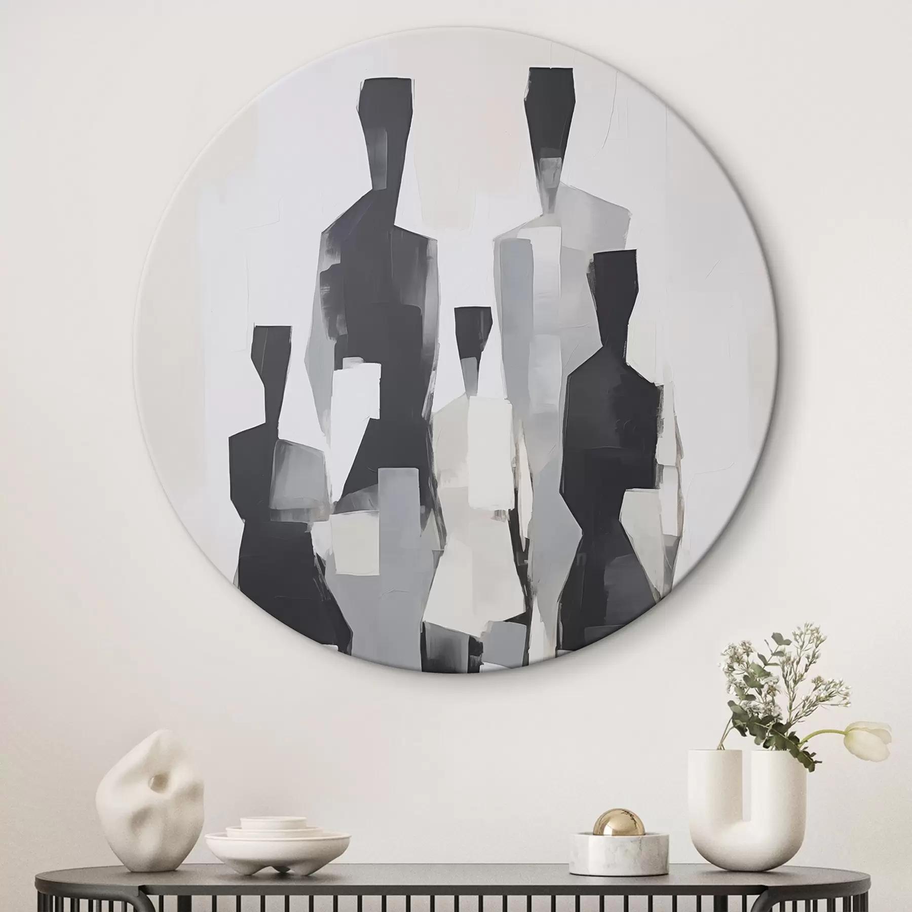 carta da parati Silhouette astratte nr. r45759