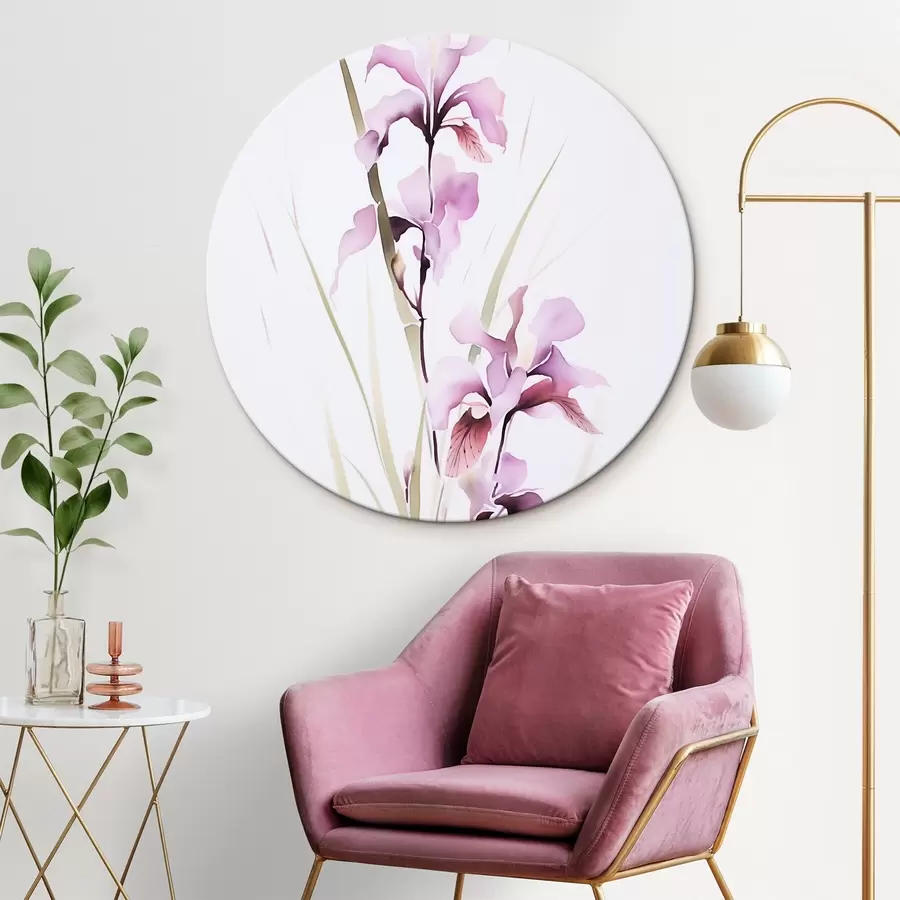 carta da parati Fiori ad imitazione dell'acquerello nr. r45763