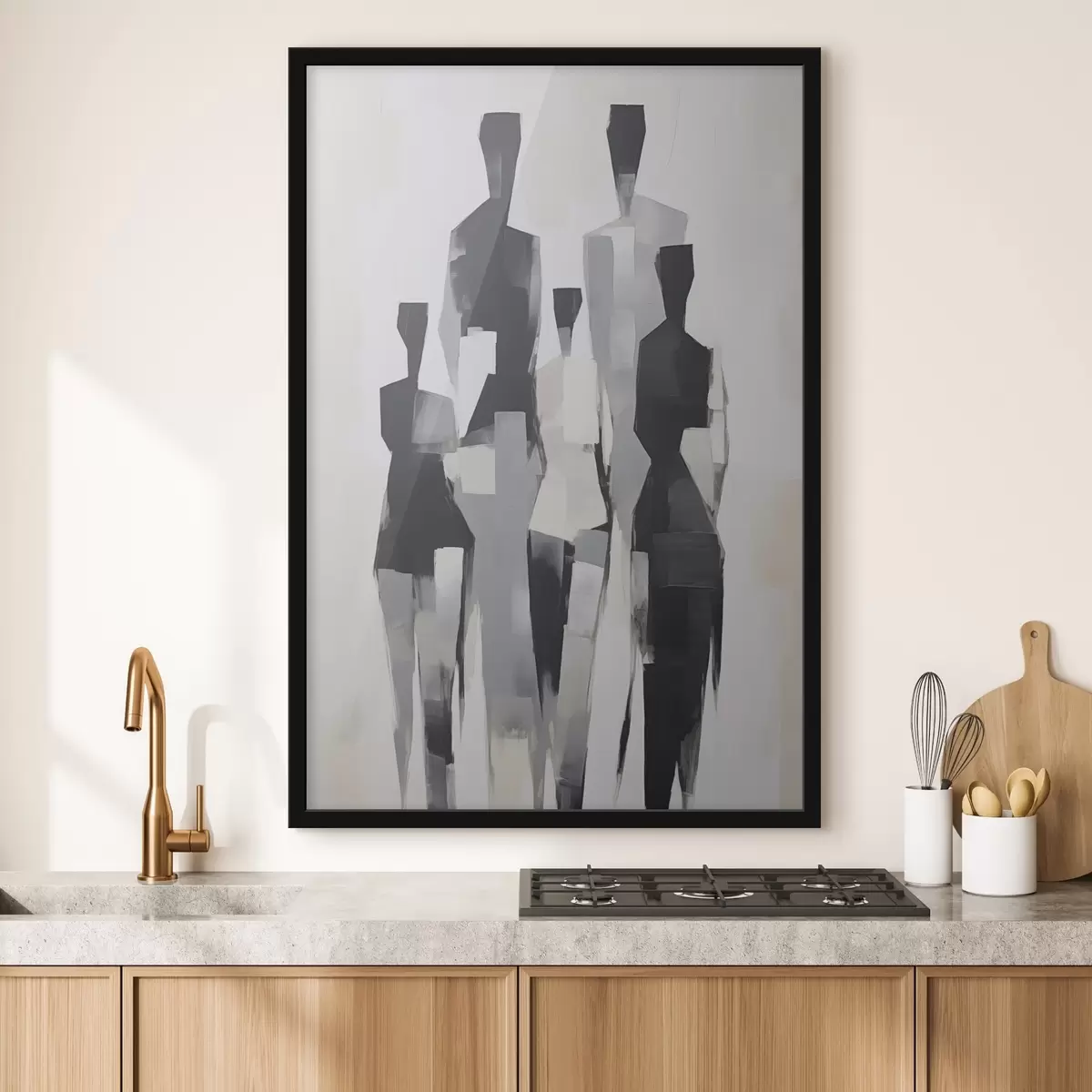 Poster Silhouette astratte f45759