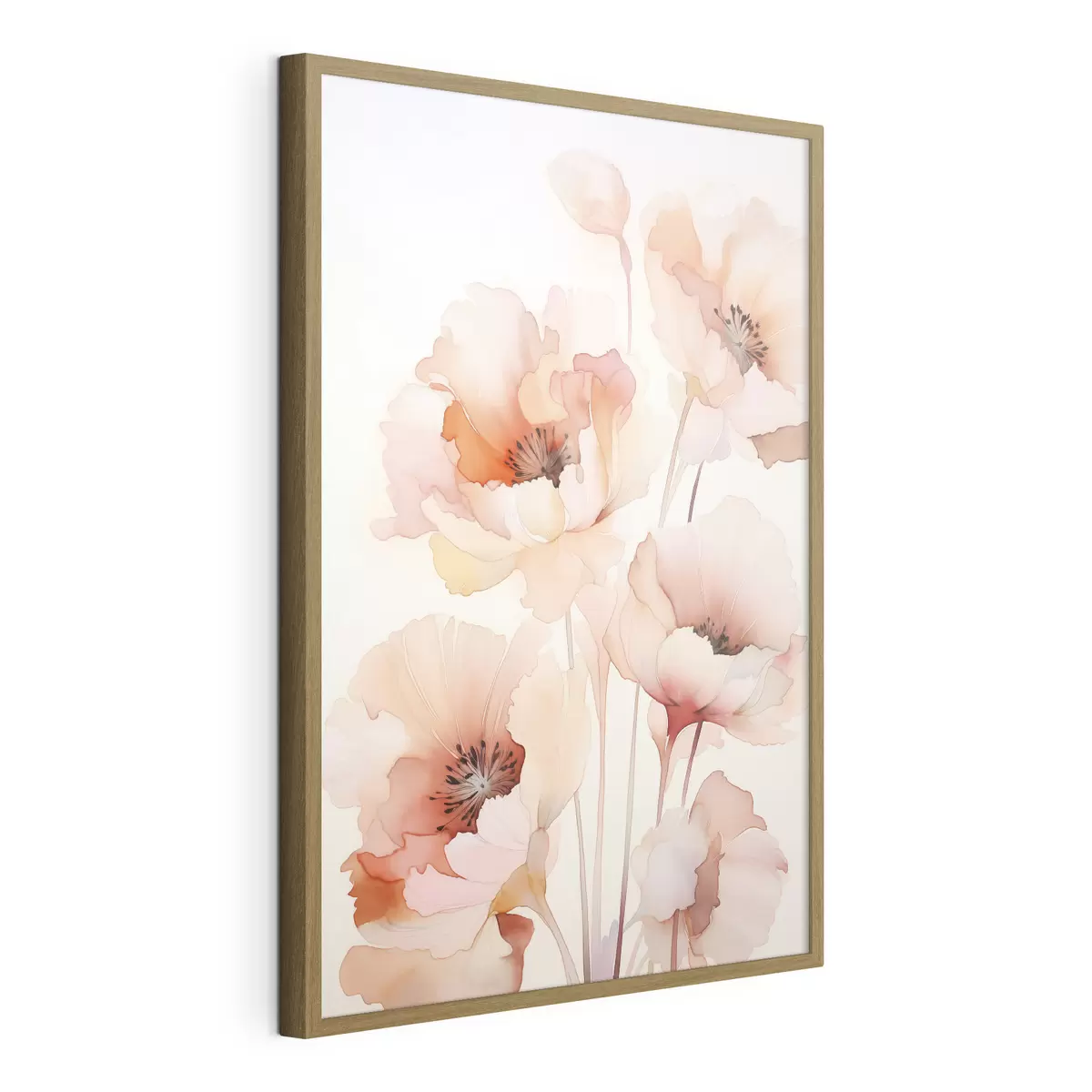 Poster Papaveri imitazione acquerello f45760