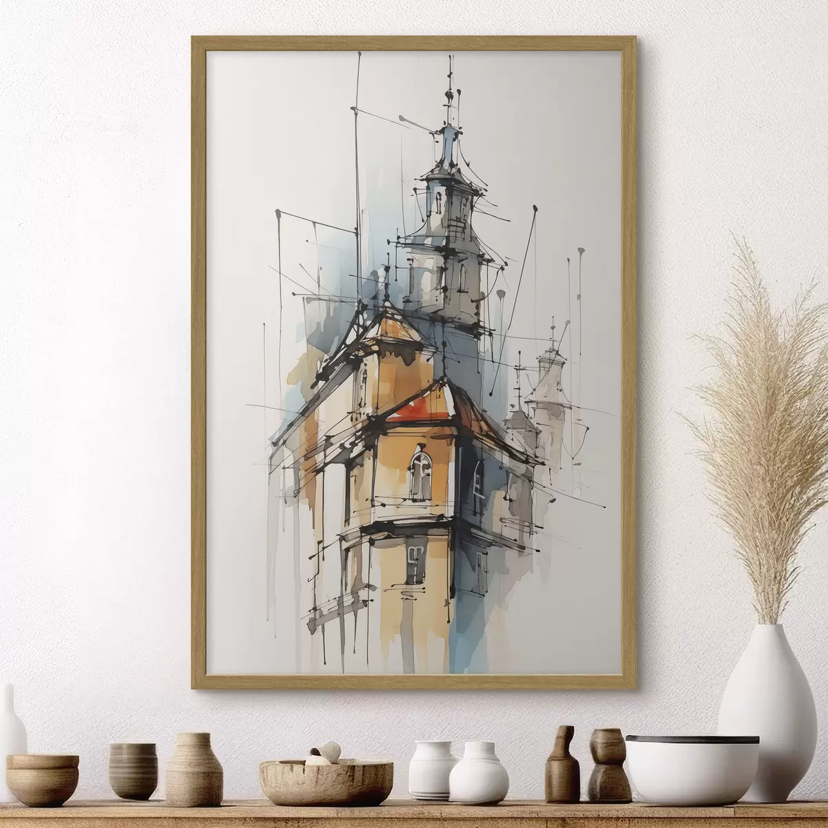 Poster Casa col sole f45765