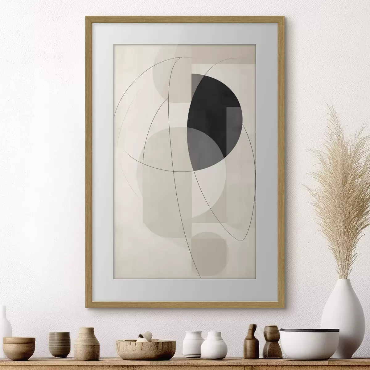 Poster Ovale sospeso f45767