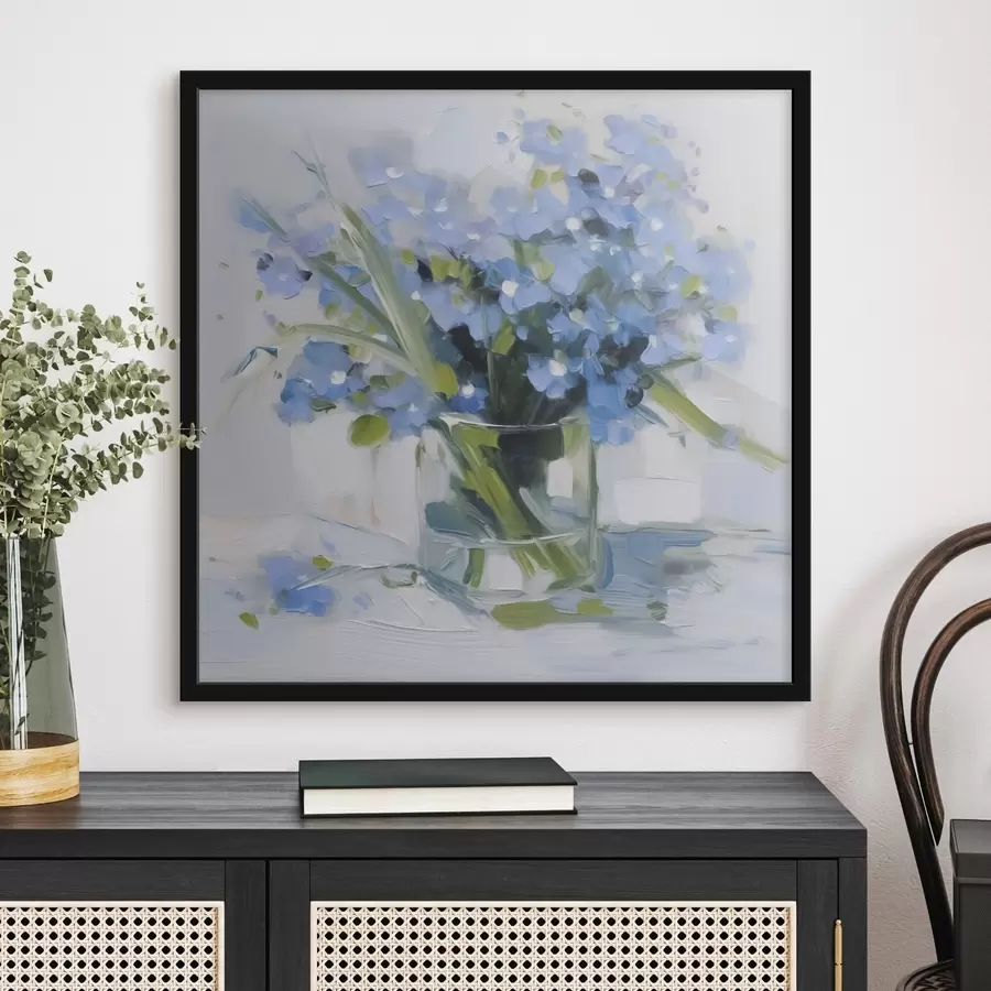 carta da parati Delicati fiori in un vaso di vetro nr. f45773