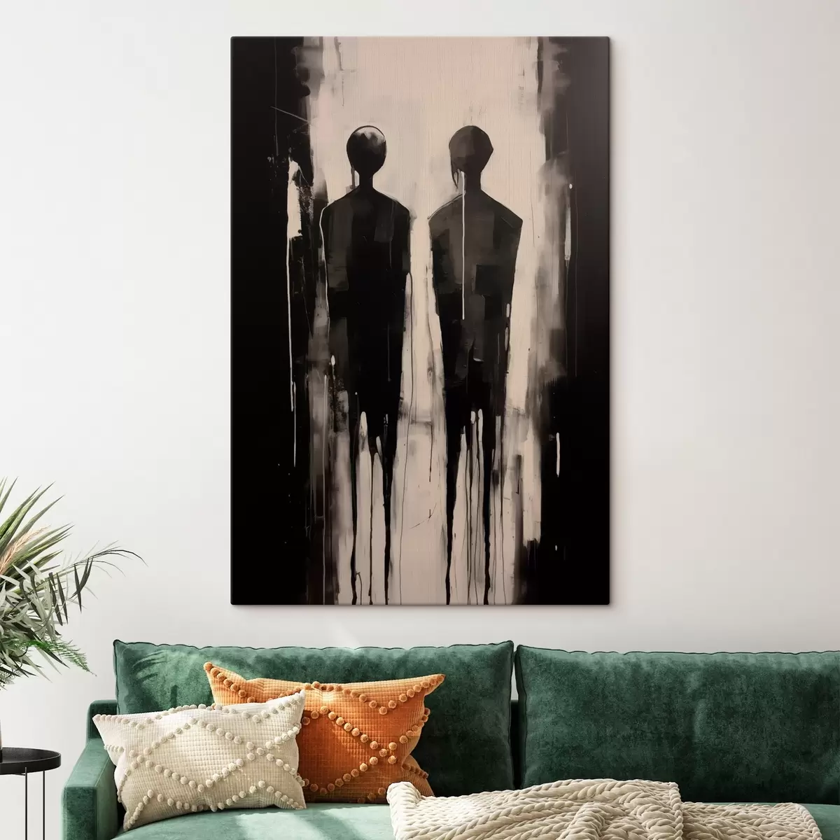 carta da parati Due sagome nr. s45789