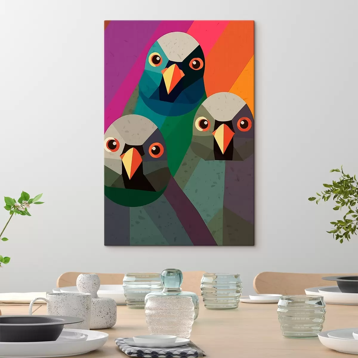 carta da parati Tre piccioni nr. s45799