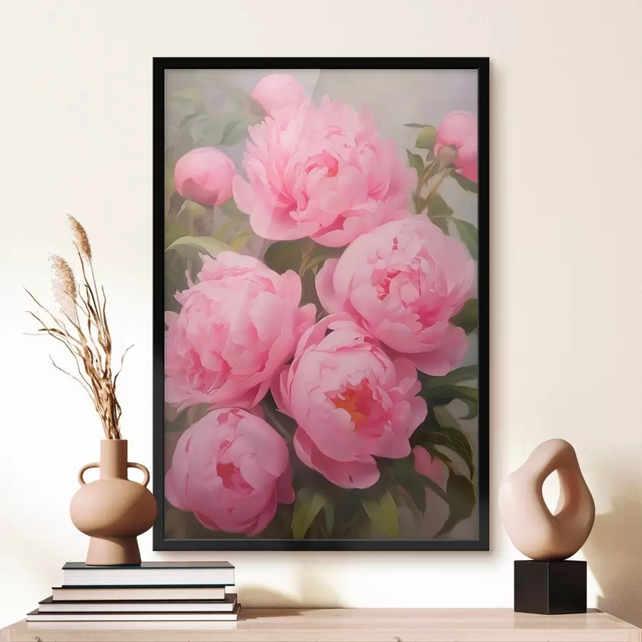 carta da parati Peonie rosa nr. f45784