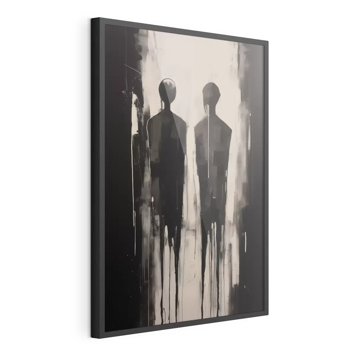 Poster Due sagome f45789