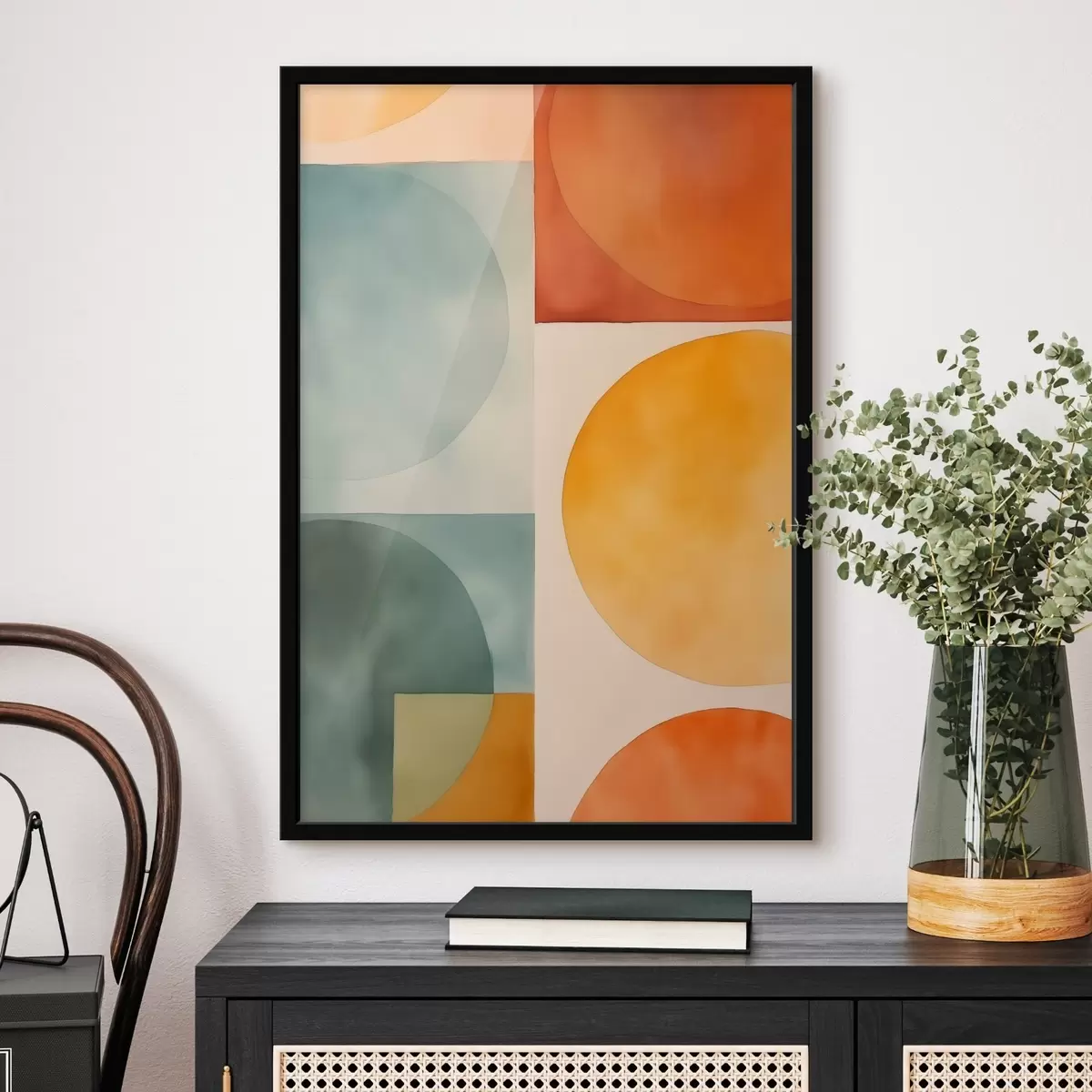 Poster Cerchi geometrici astratti f45792