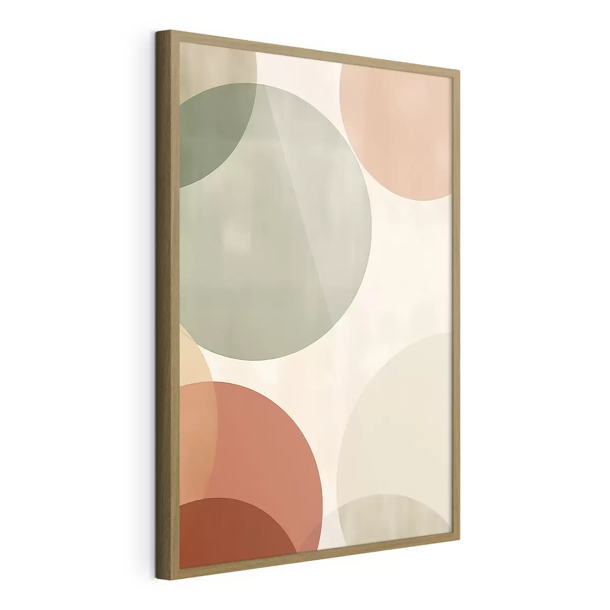 Poster Grandi cerchi astratti f45794