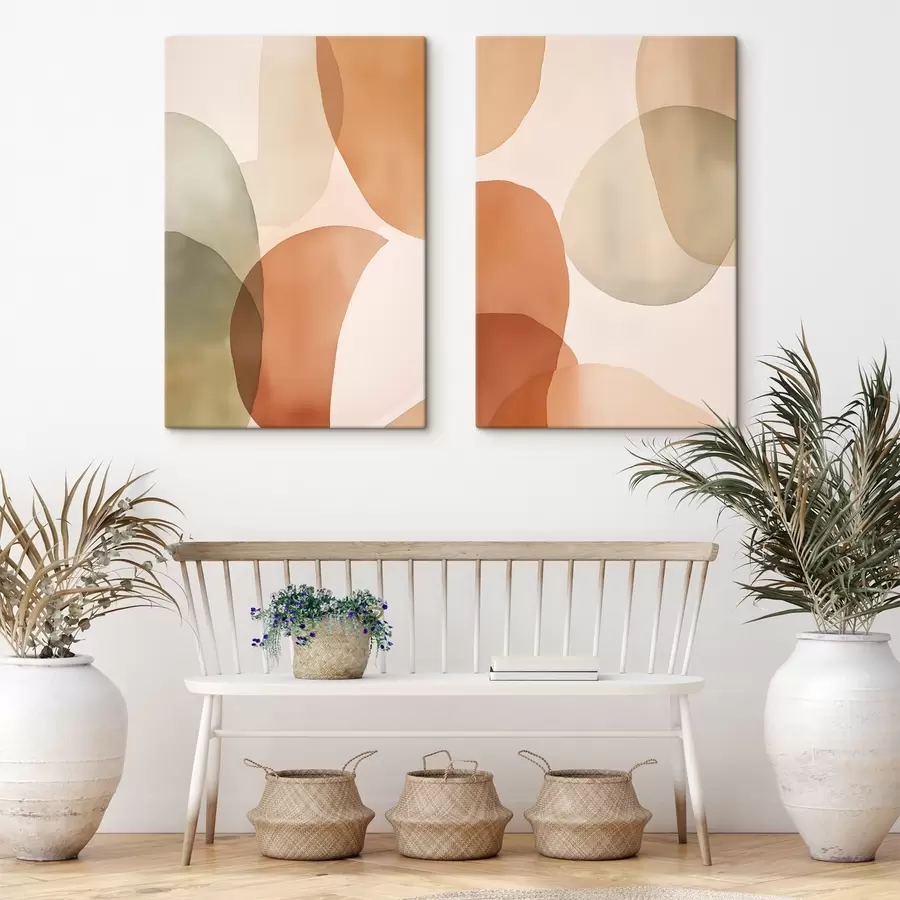 carta da parati Cerchi astratti colorati nr. m00731