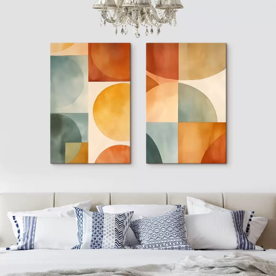 carta da parati Cerchi geometrici nr. m00732