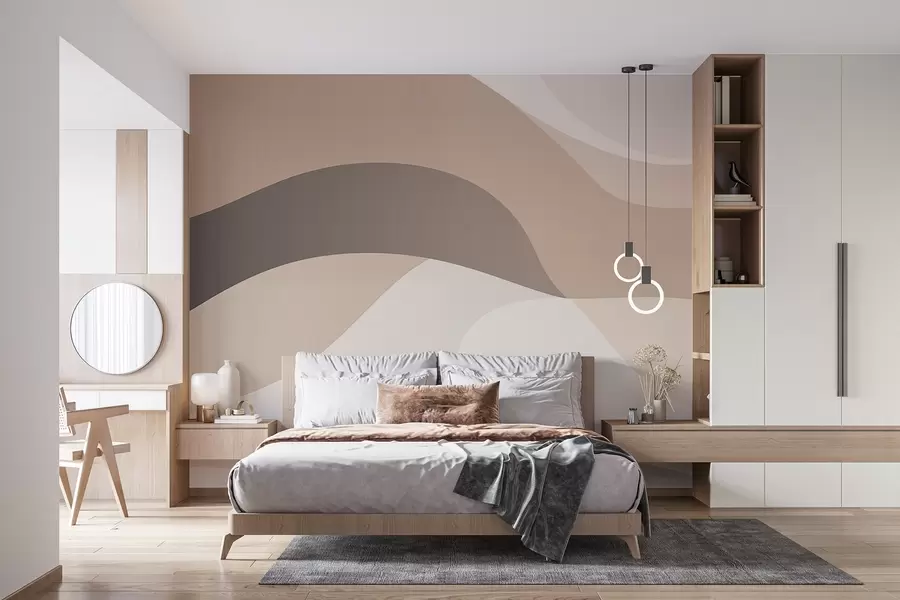 carta da parati Onde astratte nr. w04543