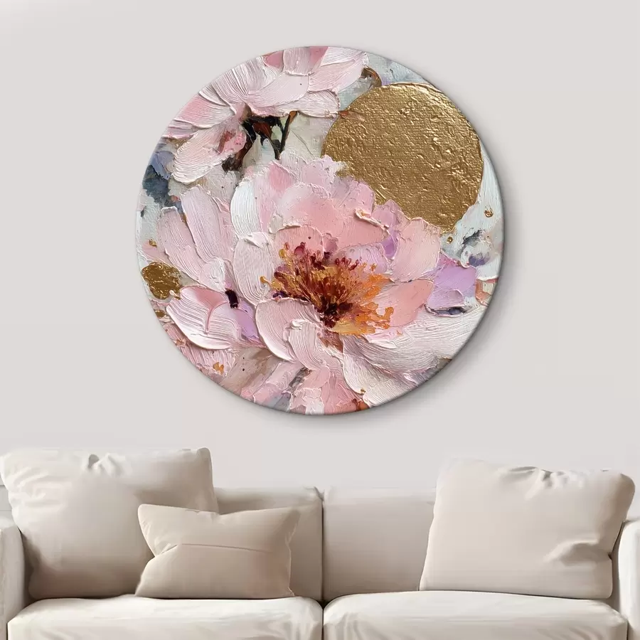 carta da parati Composizione floreale: fiori astratti nr. r45250