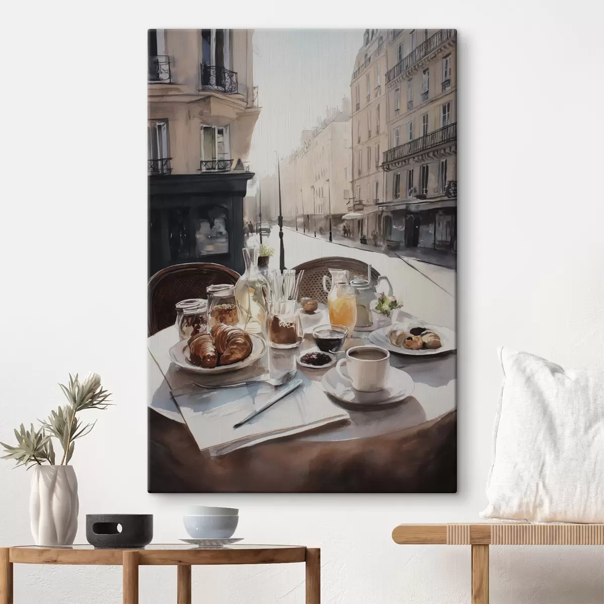 carta da parati colazione a Parigi nr. s45725