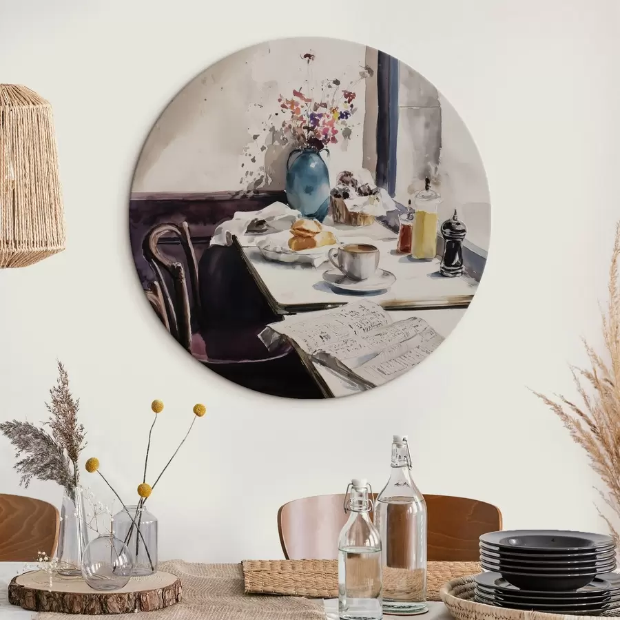 carta da parati colazione a Parigi nr. r45726