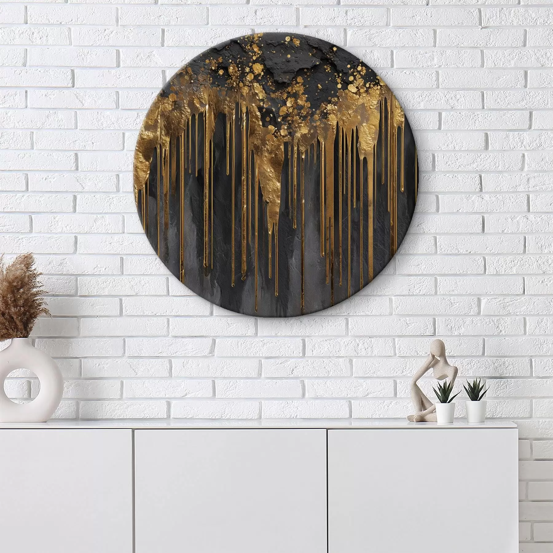 carta da parati Flussi astratti su sfondo scuro nr. r45823