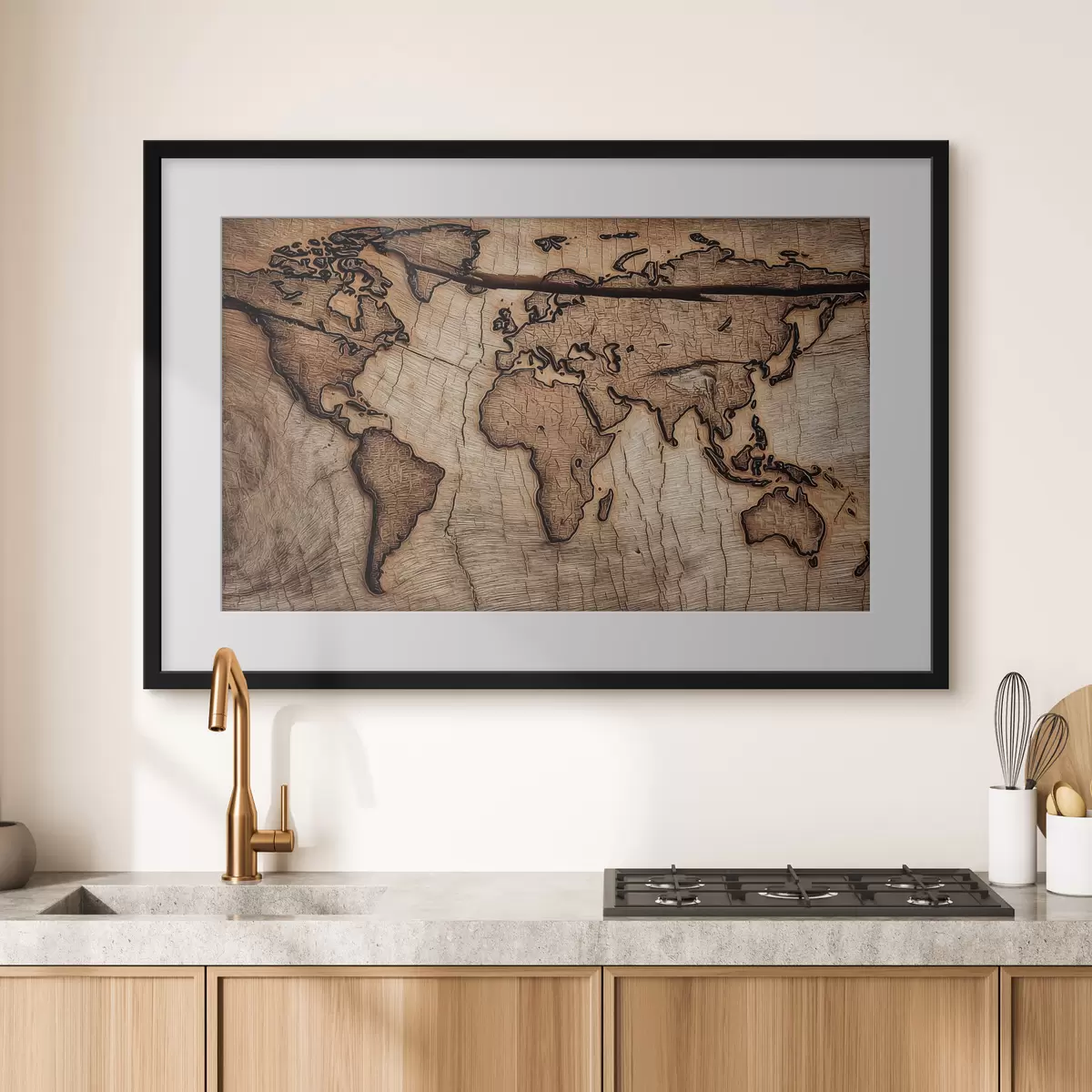 Poster Il mondo nelle venature f45805