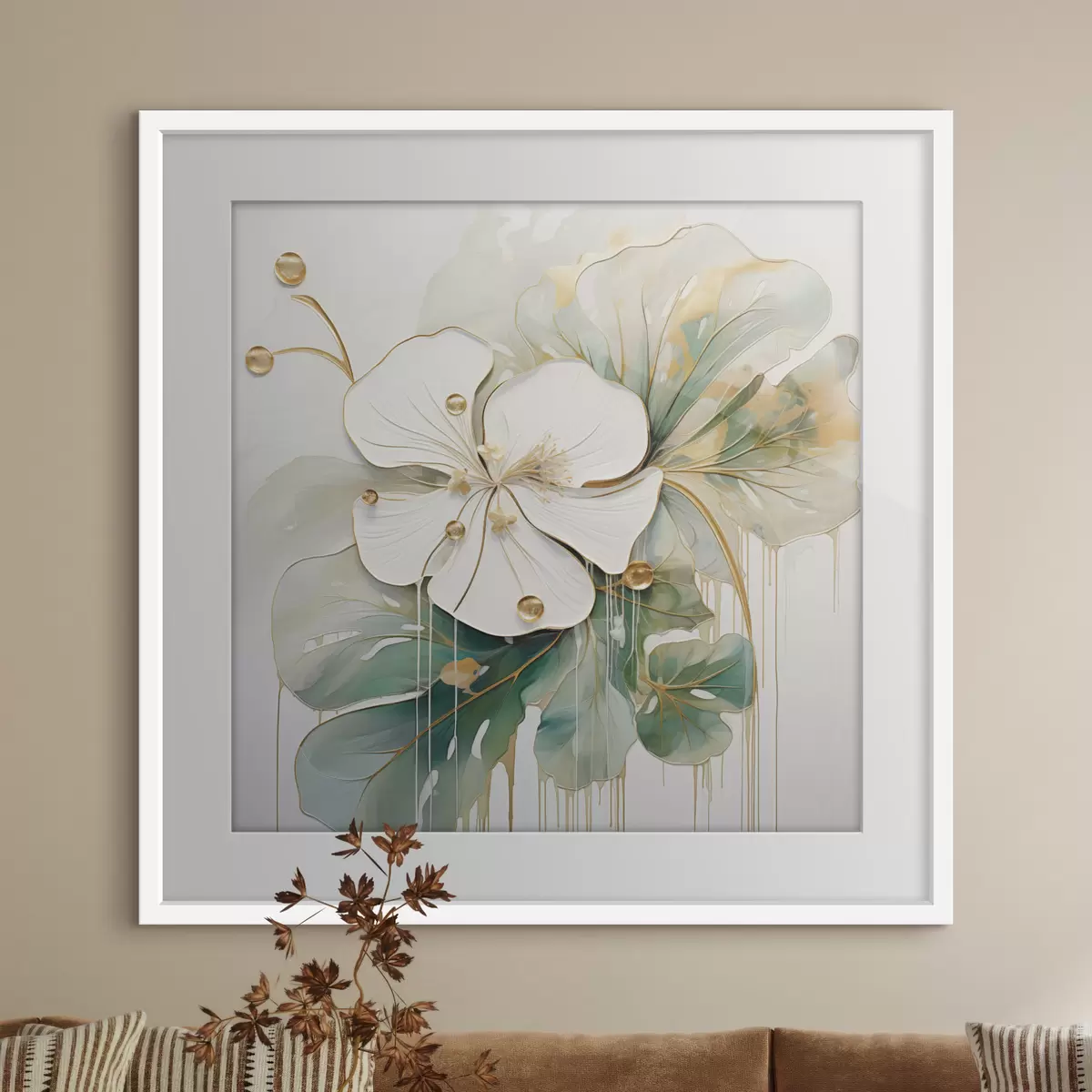 Poster Cuore solare del fiore f45815