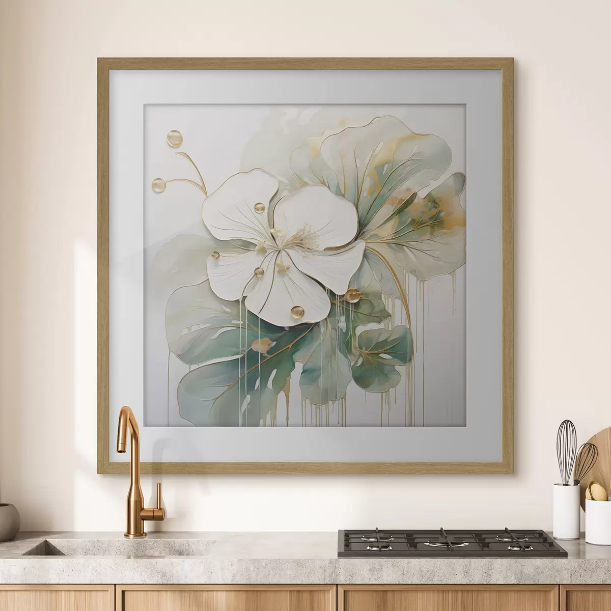 Poster Cuore solare del fiore f45815